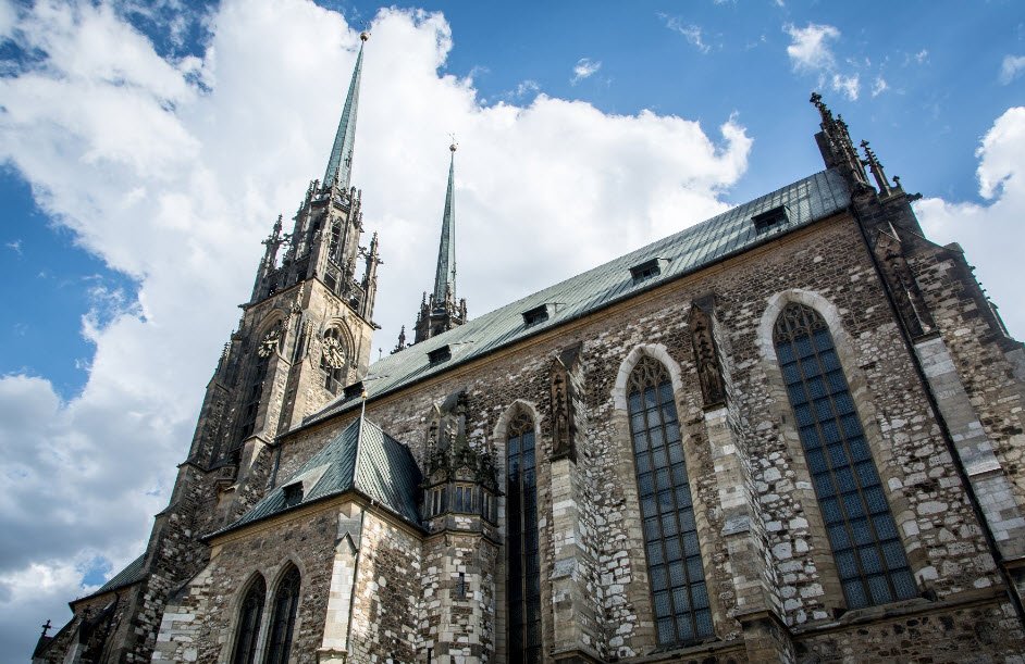 Brno Cathedral of St. Peter and Paul, Brno, South Moravia, Czech Republic (Czechia)